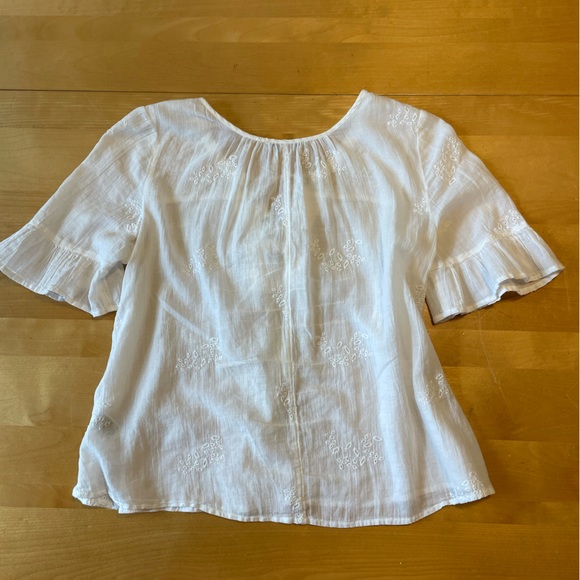 American Eagle Outfitters Short Sleeve Flowy Top Size XS - Picture 6 of 10